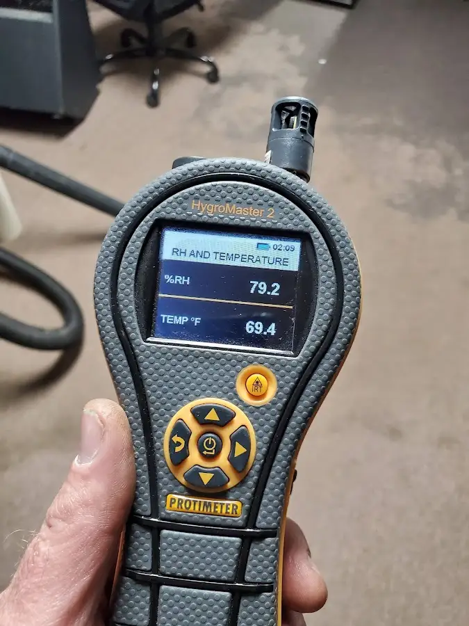 Moisture meter humidity assessment for Mold Remediation & Removal in Lake Dallas
